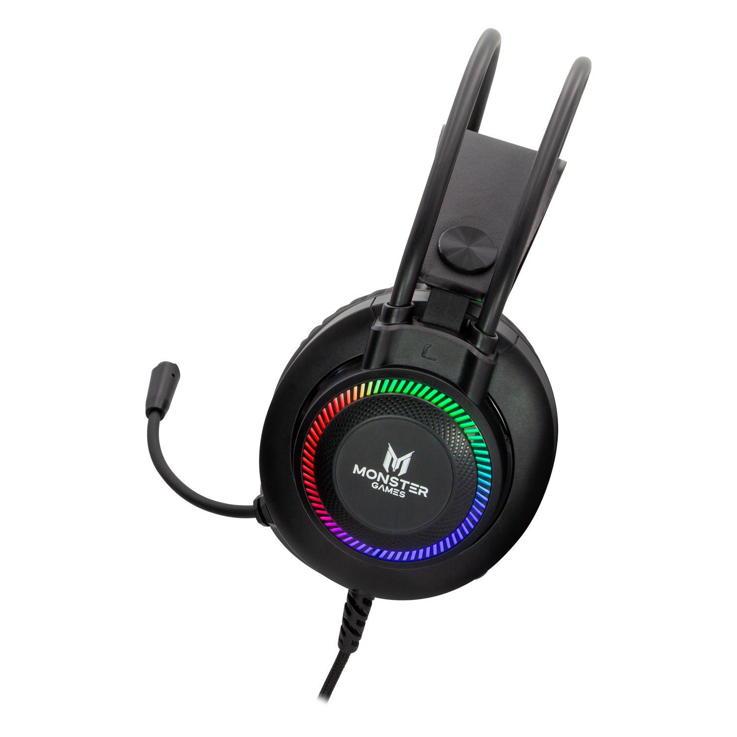 Au624 Headset Gamer Monster Throb Open box-2