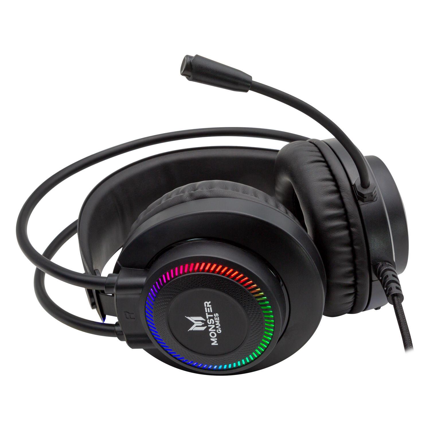 Au624 Headset Gamer Monster Throb Open box-4