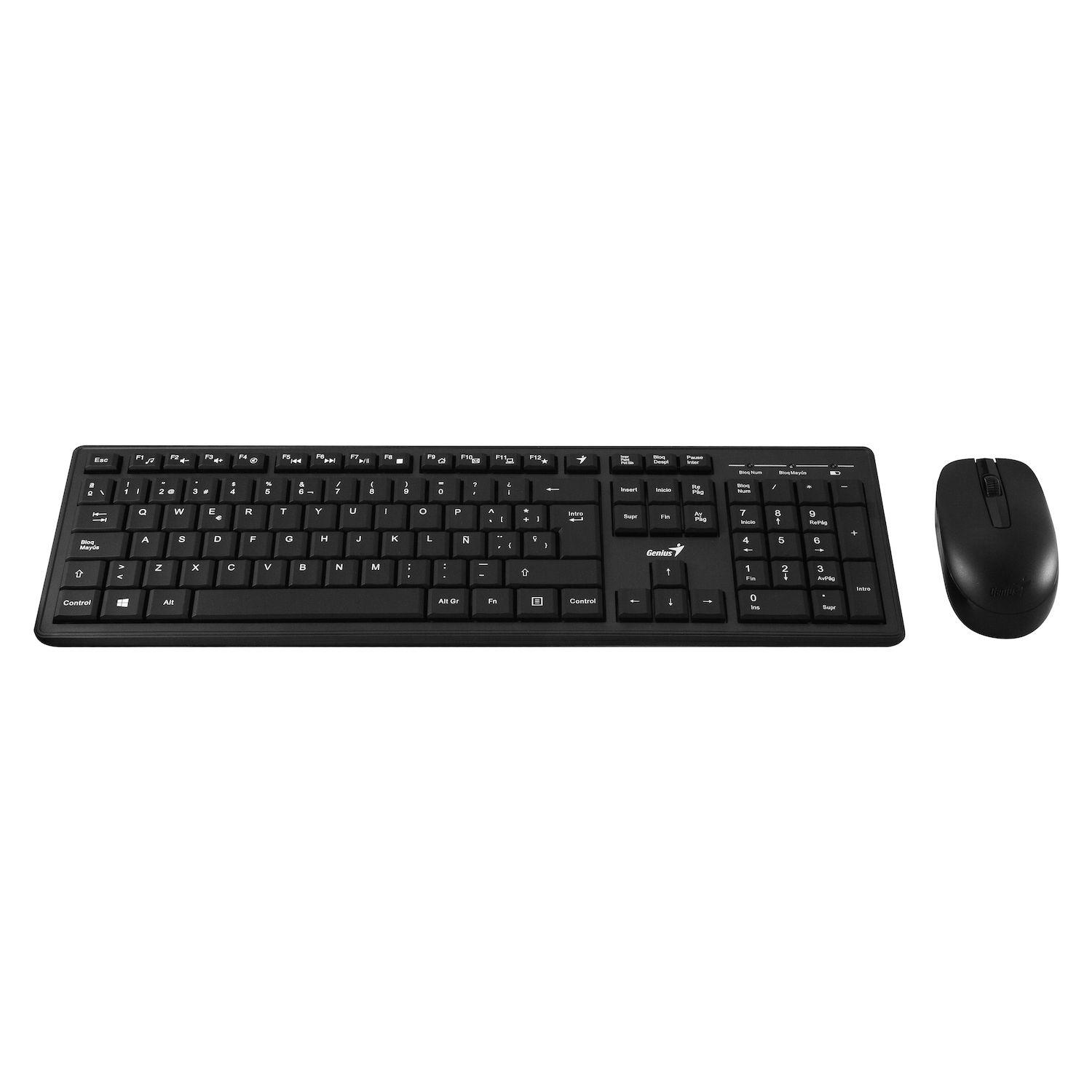 Combo teclado y mouse inalámbrico KM-8200 Open Box-2