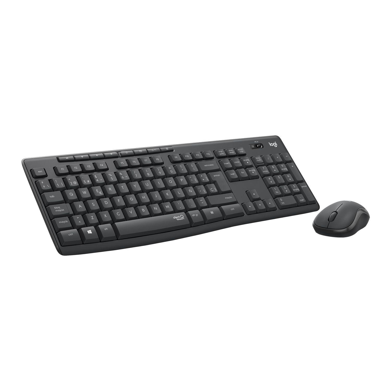 Kit De Teclado Y Mouse Inalámbrico Logitech Mk295 Español Open box-2
