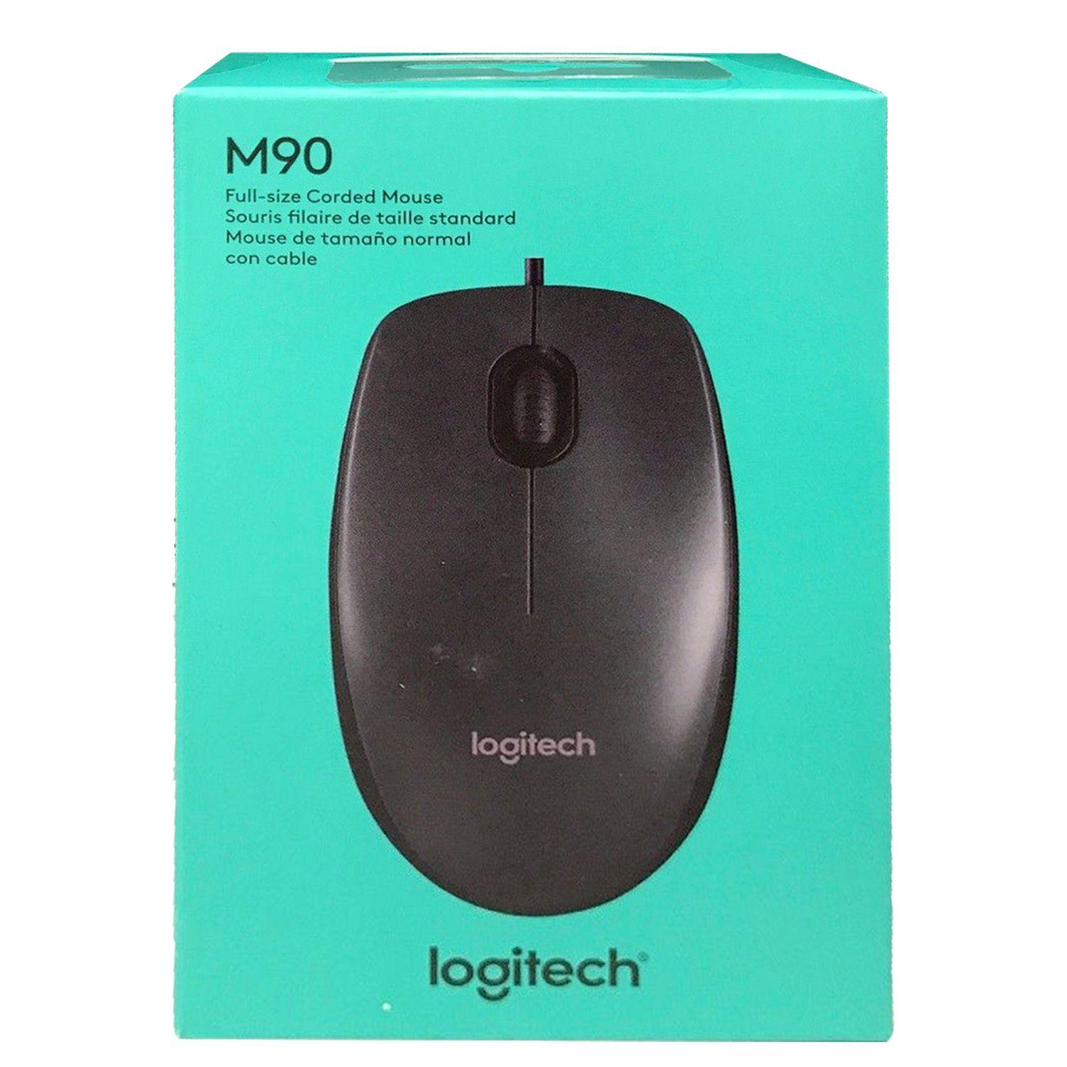 MOUSE LOGITECH ALAMBRICO M90 Open box-5