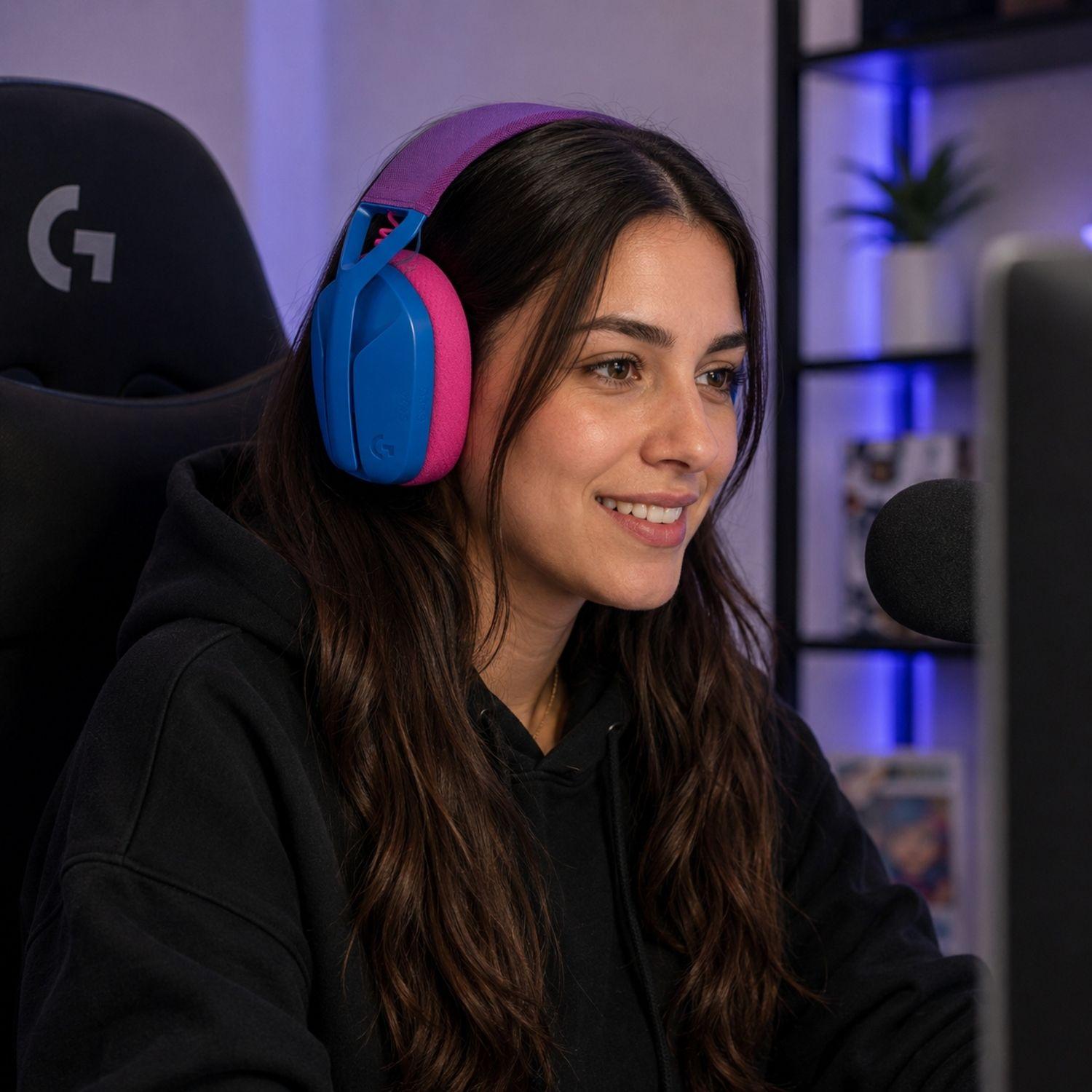 Headset G435 Azul-1