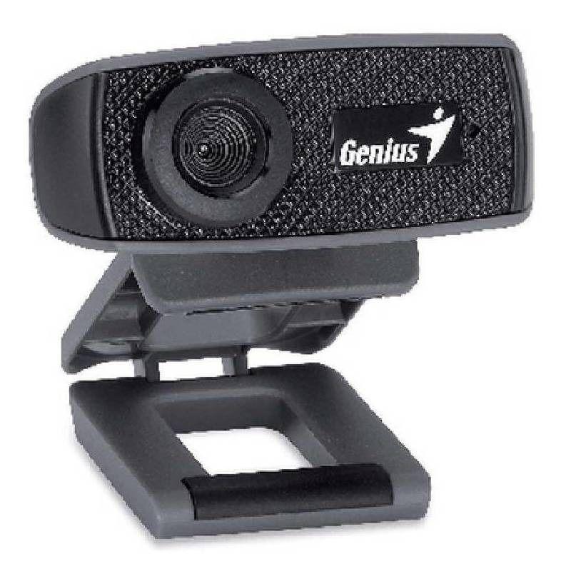 CÁMARA WEB GENIUS FACECAM 1000X HD COLOR NEGRO-2