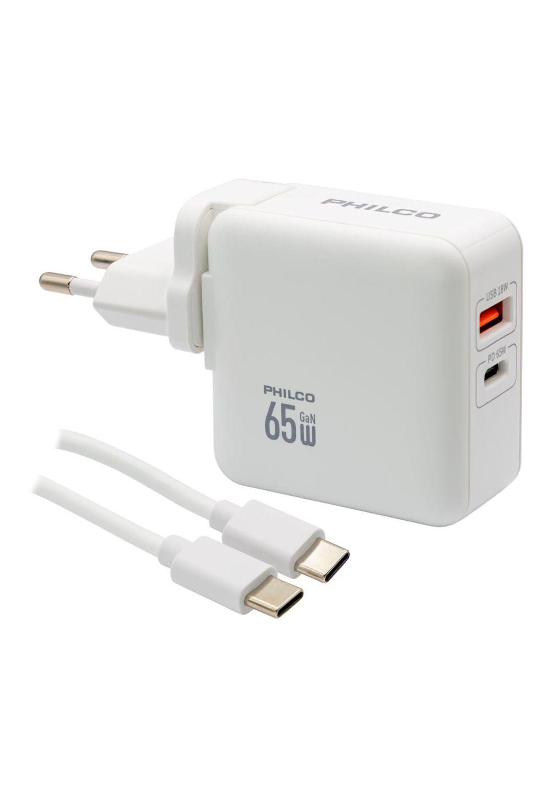 CARG. DE PARED SUPER RAPIDO 65W USB A Y TIPO C-4