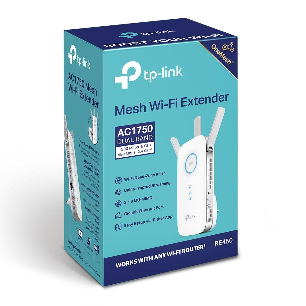 Repetidor Wi-Fi TP-Link RE450 AC1750-2