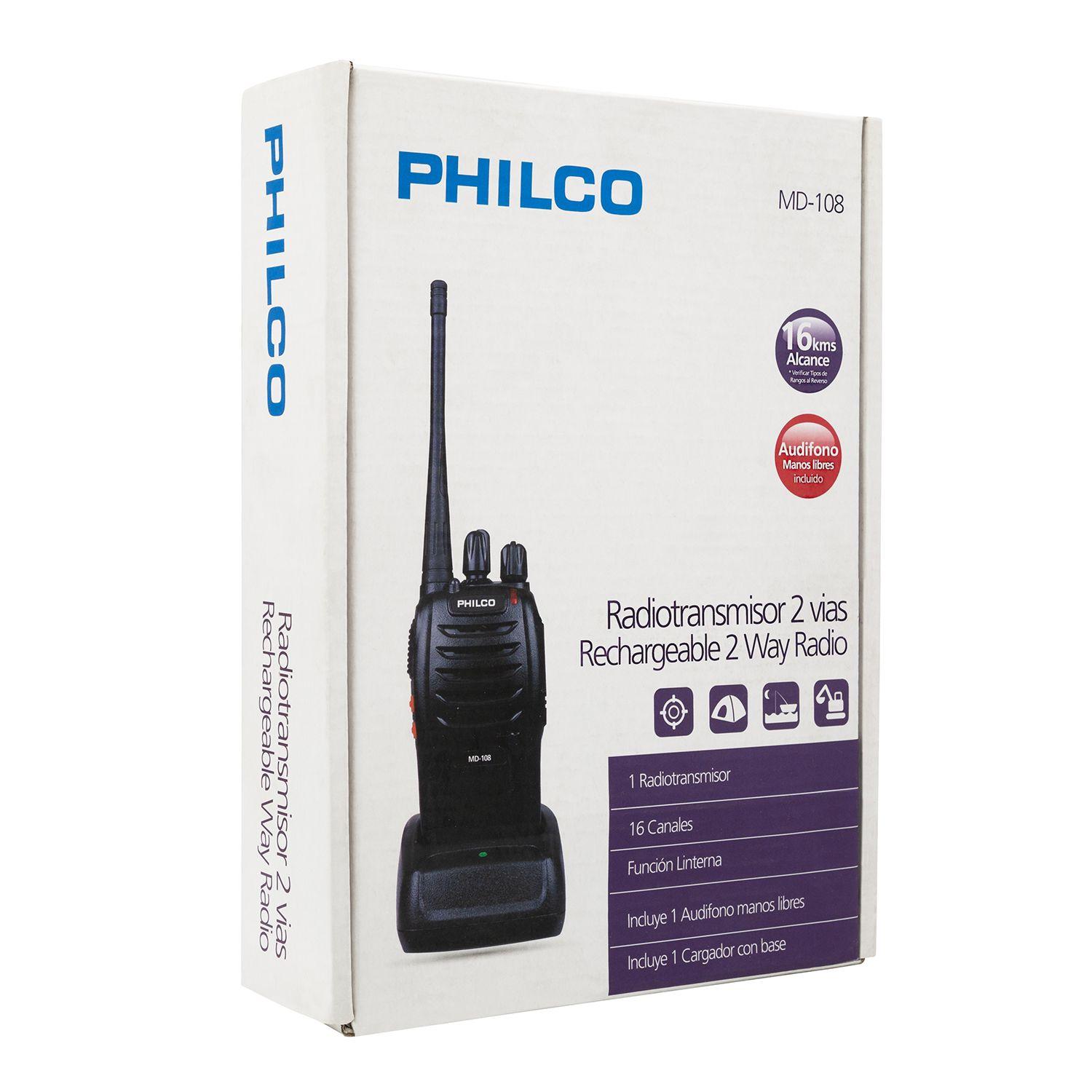 KIT INTERCOMUNICADOR PORTATIL C/CARG. Y M.LIBRES Open box-2