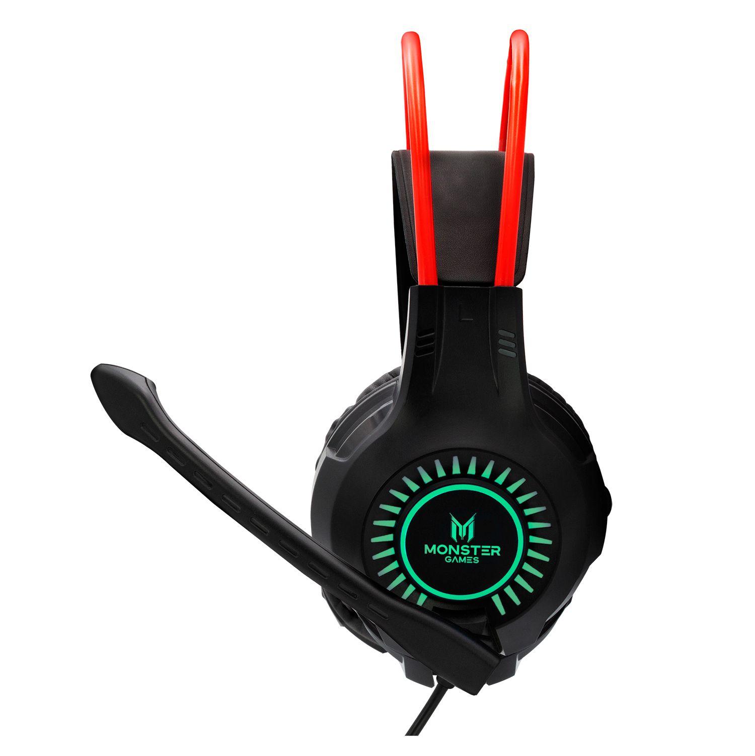 Au727 Headset Gamer Monster Trap Open box-2