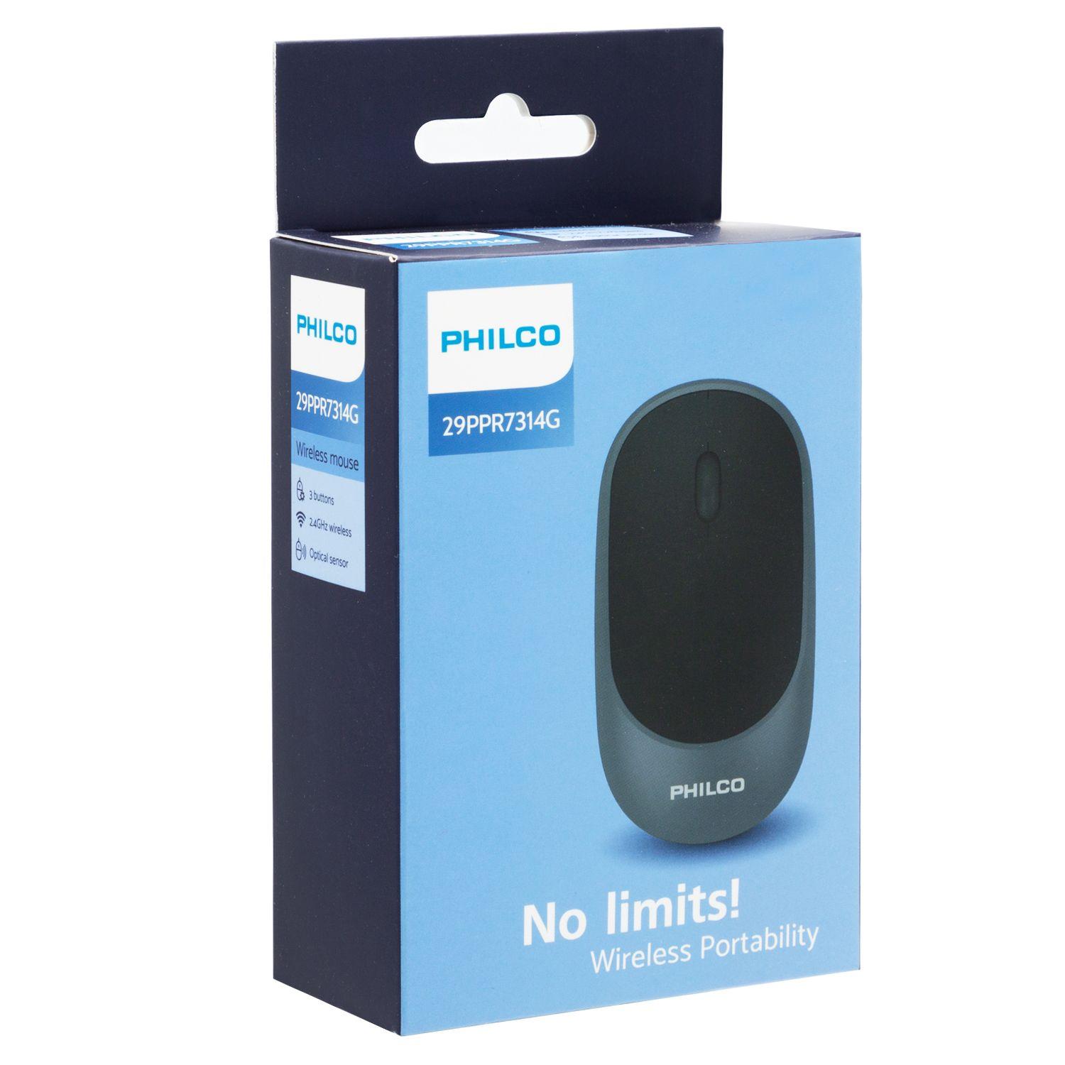 MOUSE INAL. SPK7314 GRIS PHILCO PRO Open box-0