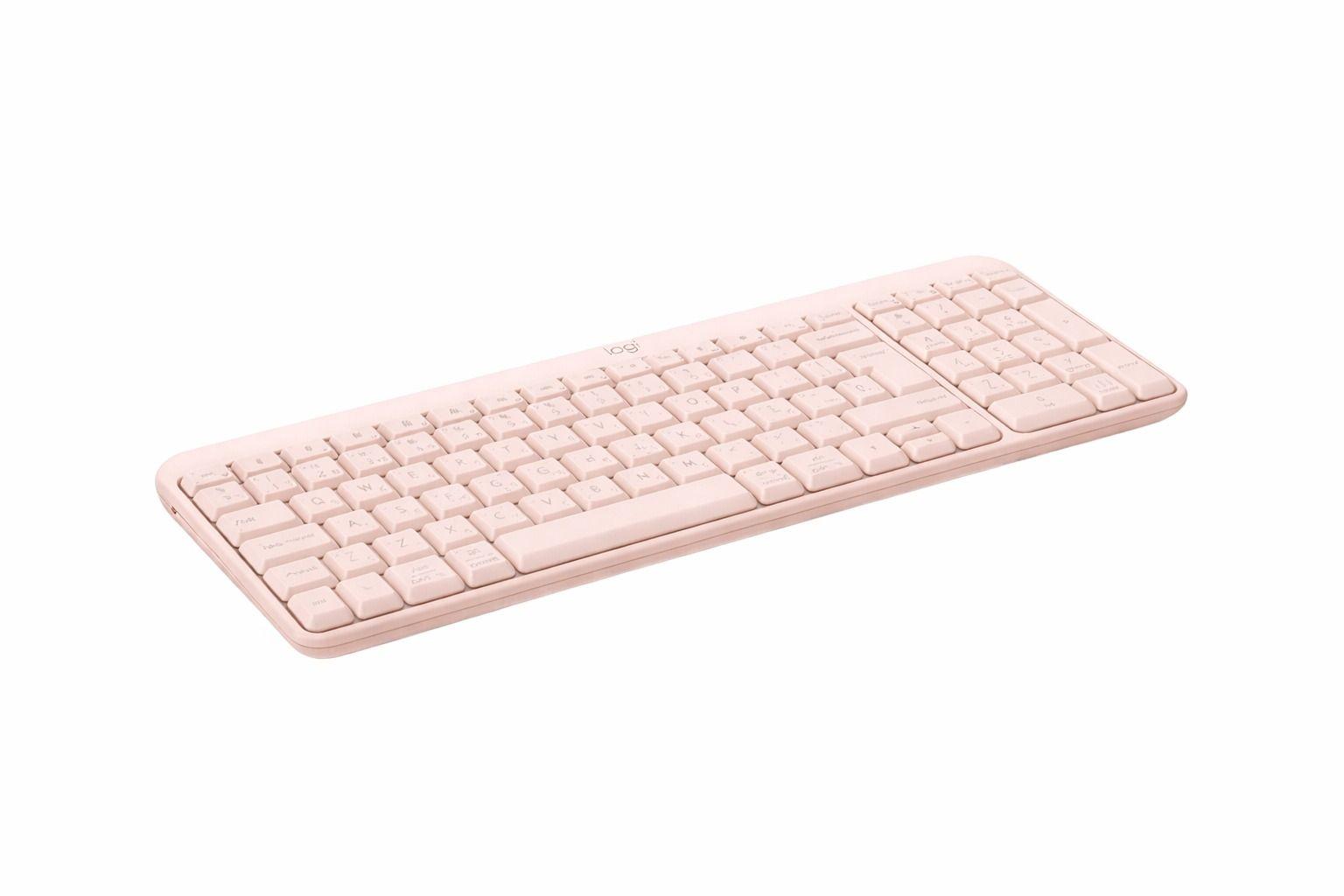 Teclado Logitech K250 Rosa (ESP)-0