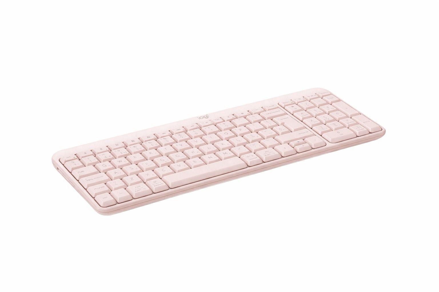 Teclado Logitech K250 Rosa (ESP)-1