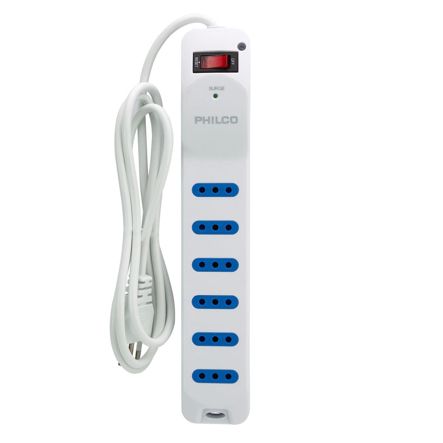 EXTENSION DE SOBREVOLTAJE 2500W A10A BLANCO-2