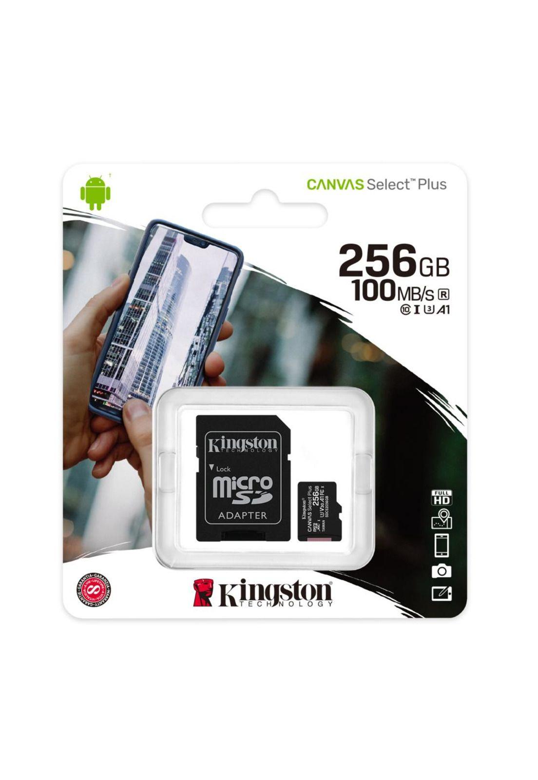 MEMORIA MICROSD C/ ADAPT SELECT PLUS 256GB-2