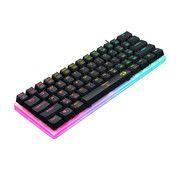 K605 TECLADO GAMER MECANICO ALAMBRICO GIGANTE 58 CM Multicolor-4