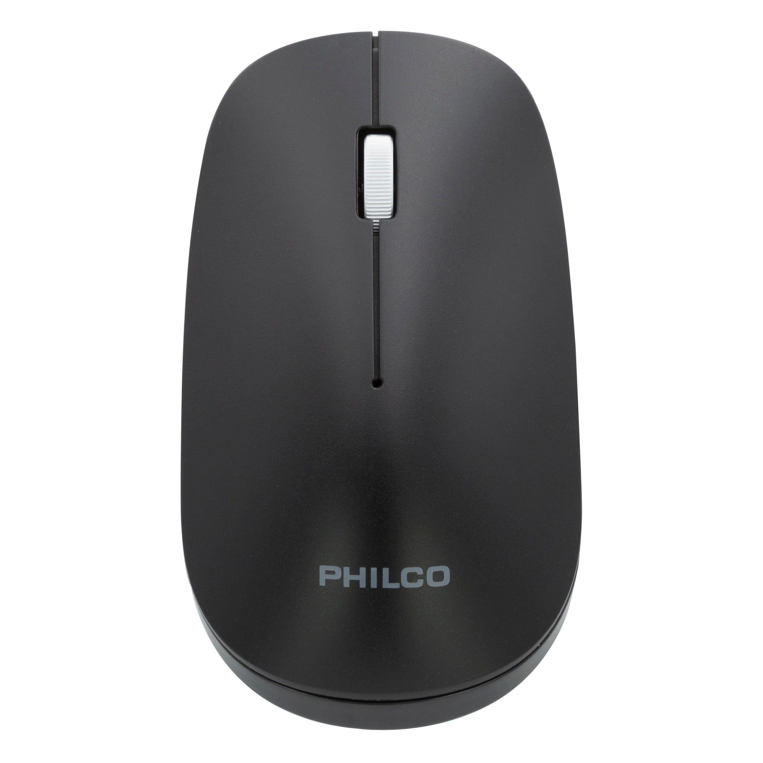 Ppr7305b Mouse Inalambrico Negro Philco Pro-2
