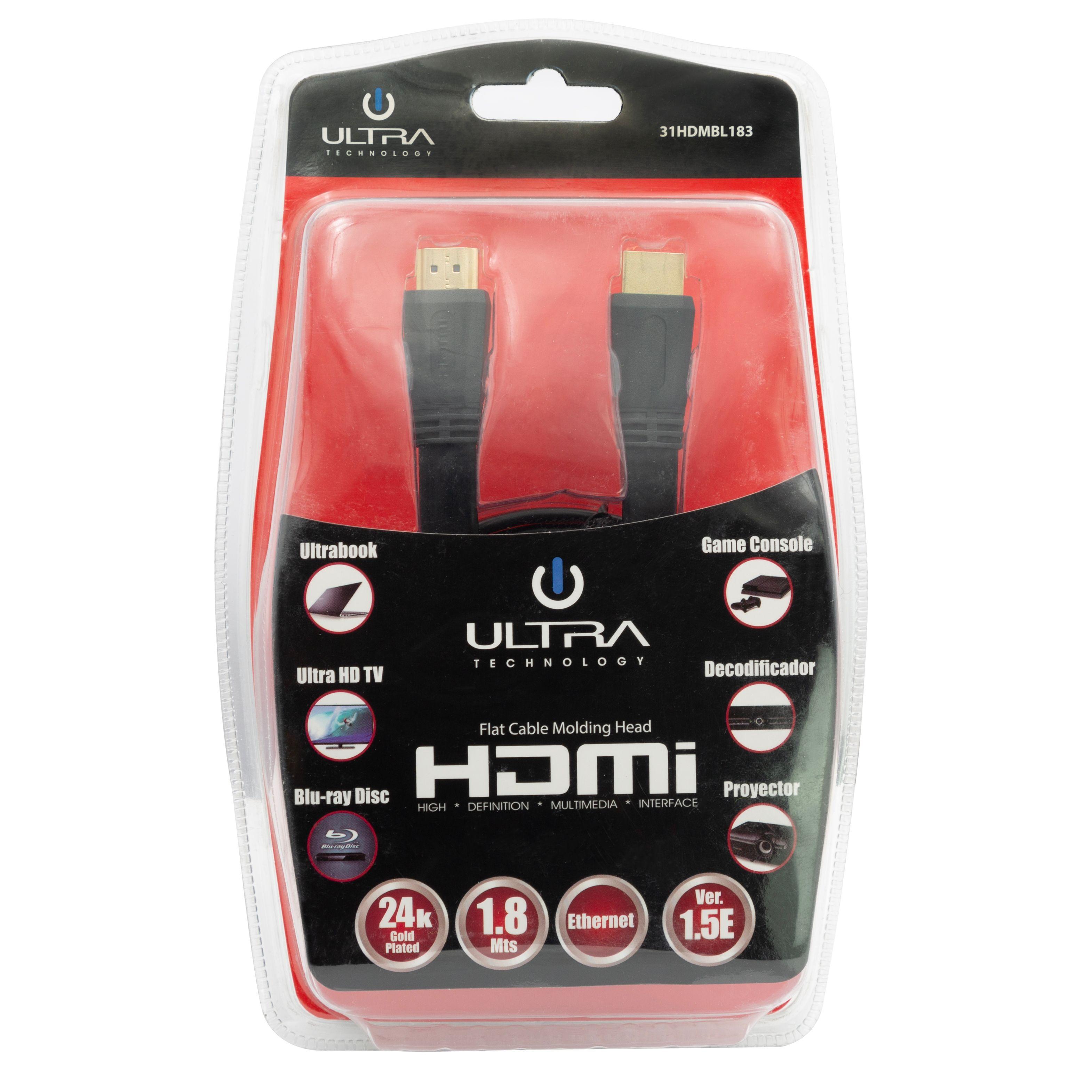 CABLE HDMI DORADO 1.8 MTS-2