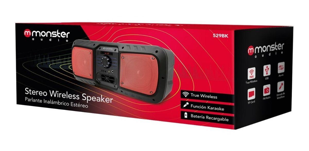 Mx529bk Parlante Bt Negro Monster-2