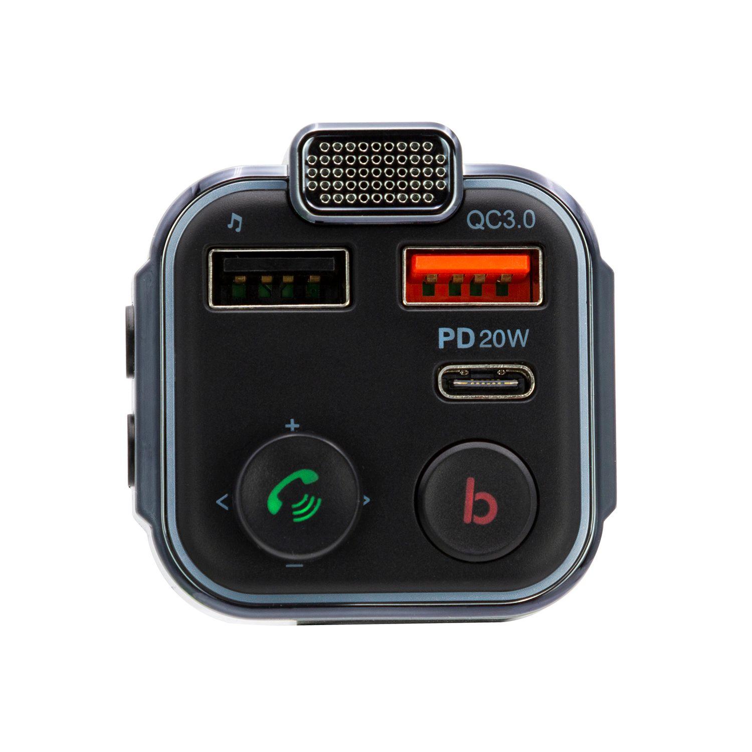 TRANSMISOR FM BT QC3.0+PD PHILCO-2