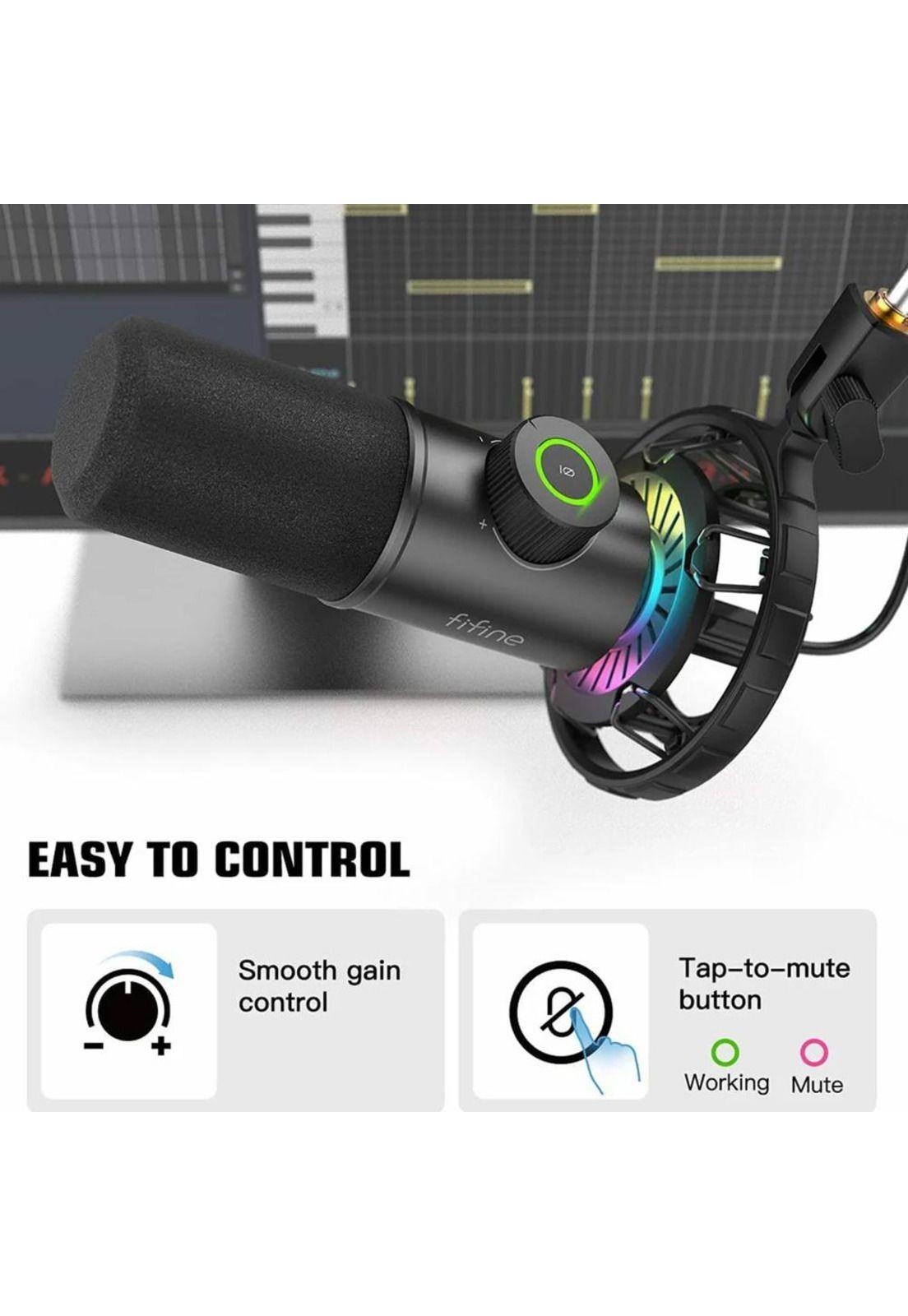 Micrófono para Streaming Fifine K658-4