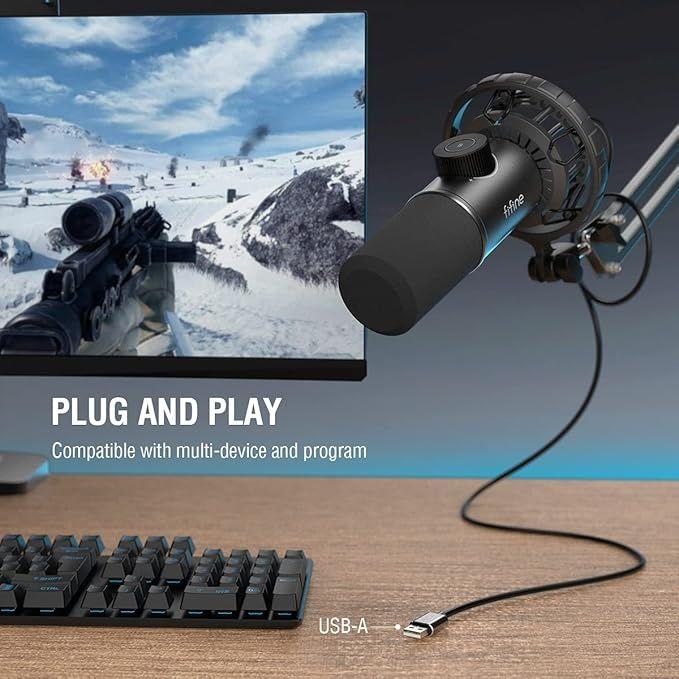 MICRÓFONO PARA STREAMING FIFINE K658-2