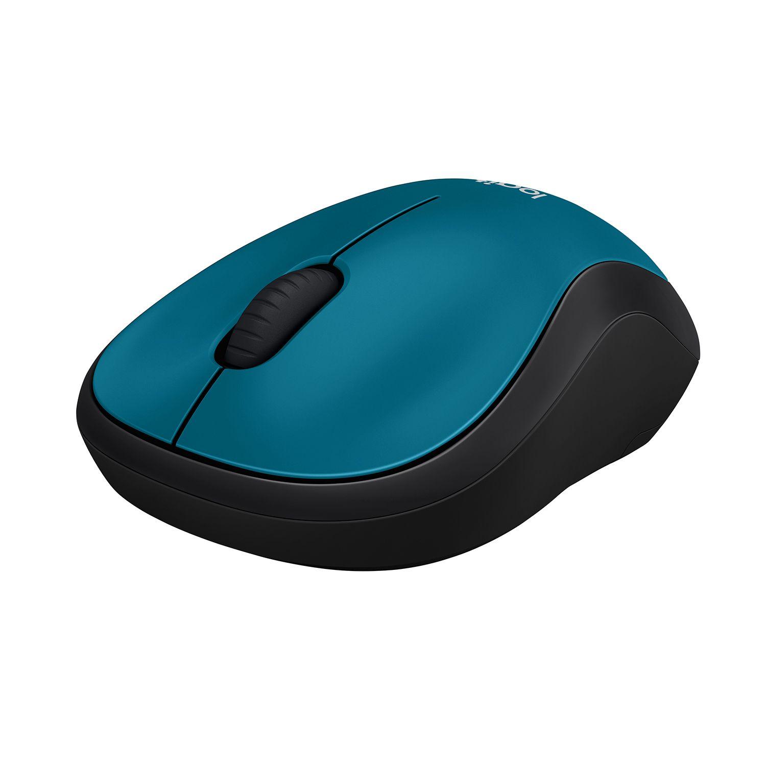 Mouse Logitech Inalam M185 Azul Open box-3