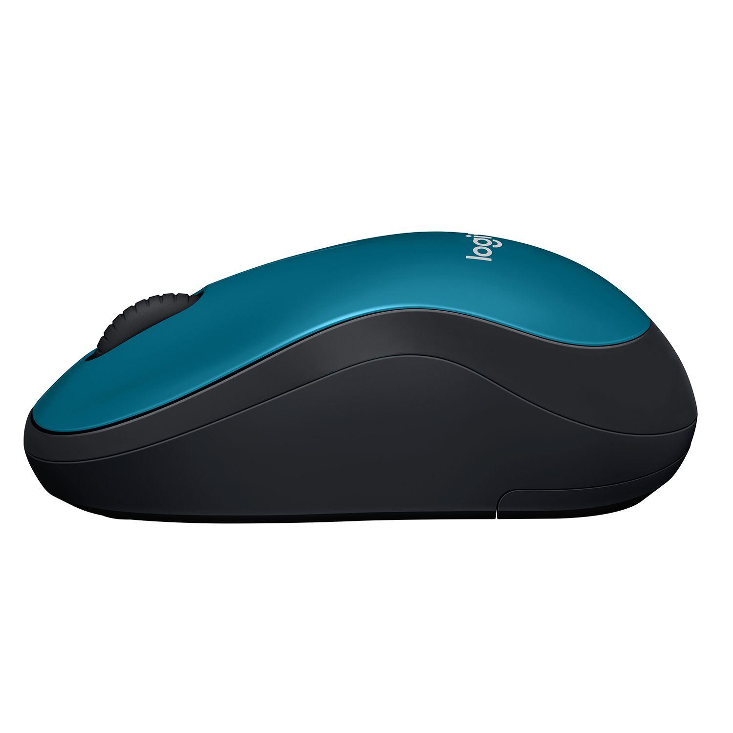 Mouse Logitech Inalam M185 Azul Open box-4