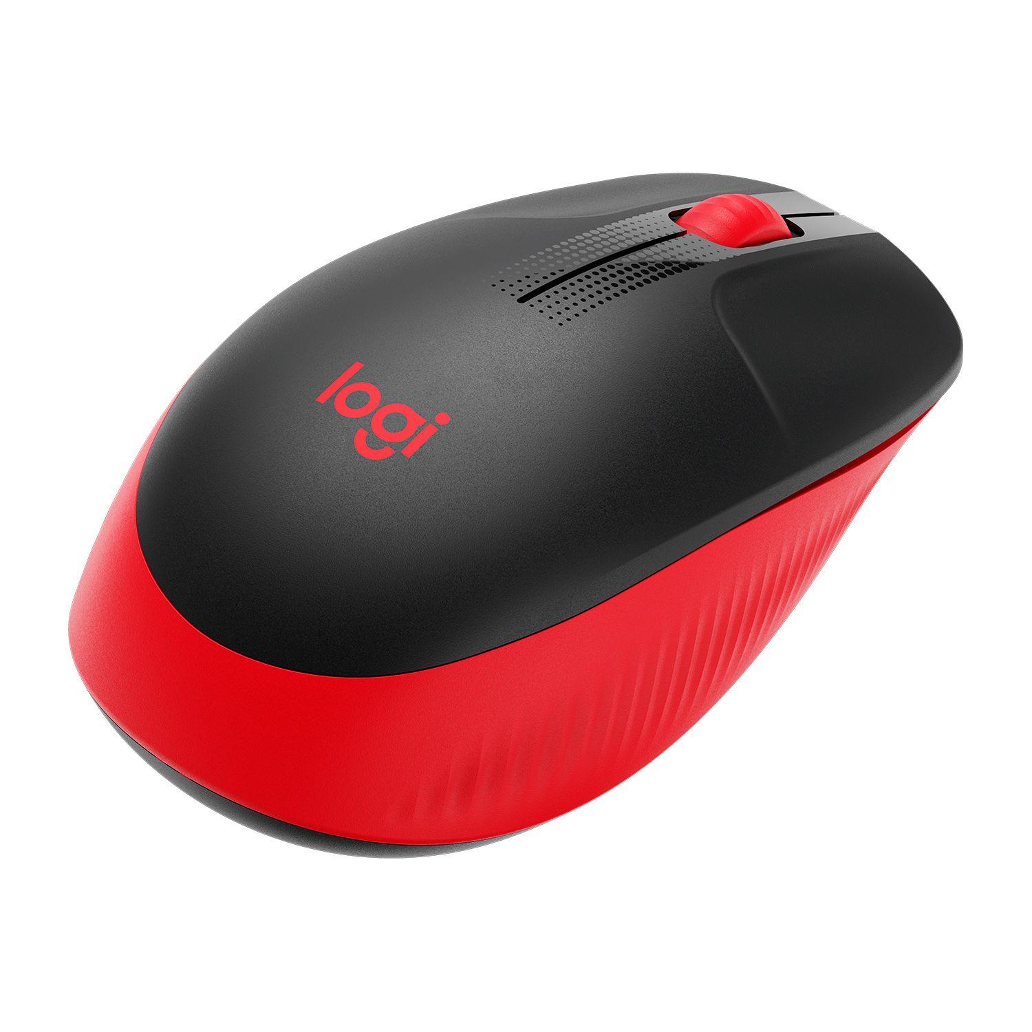 910-005904 MOUSE WIRELESS MOUSE M190 ROJO-2