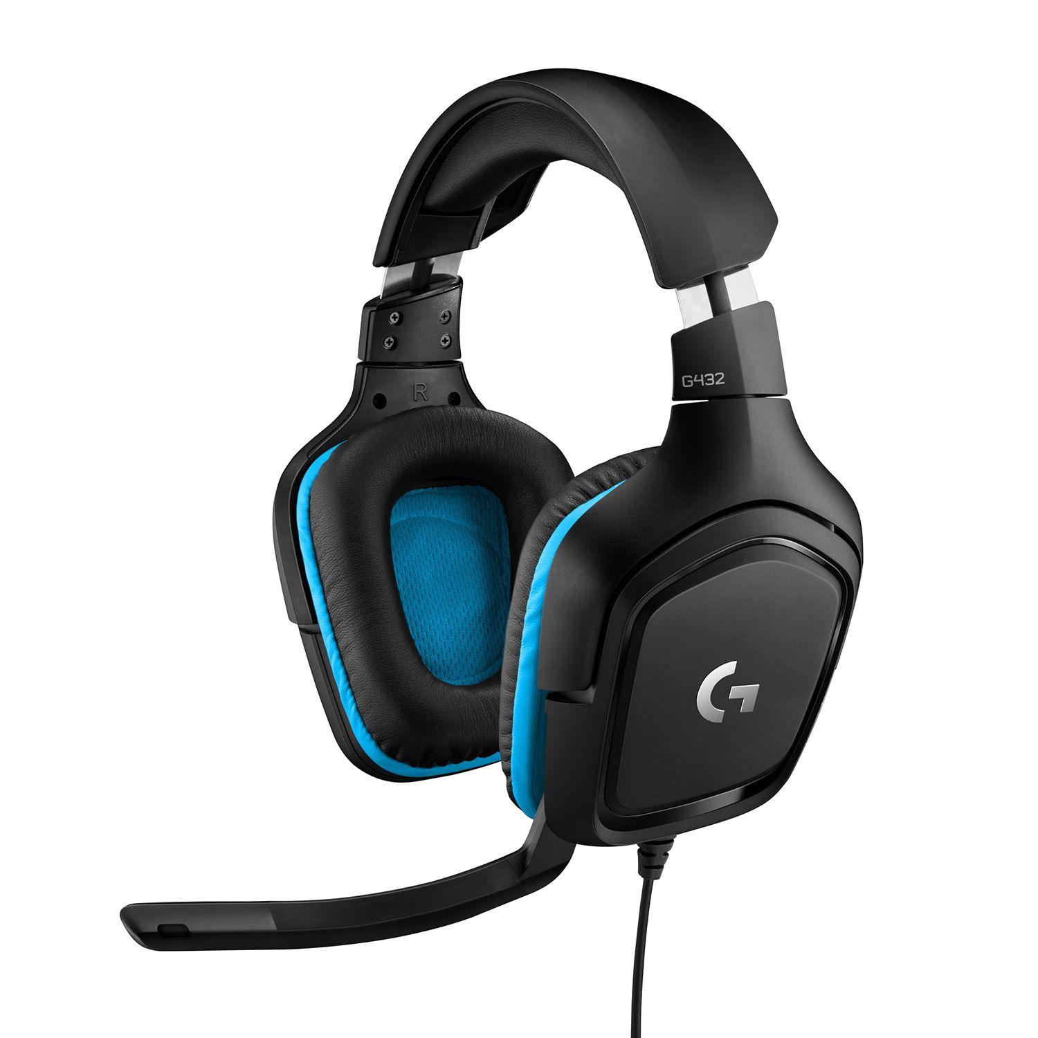 Audífono Gamer Alámbrico Logitech G432 7.1 Sonido Surround Open box-2