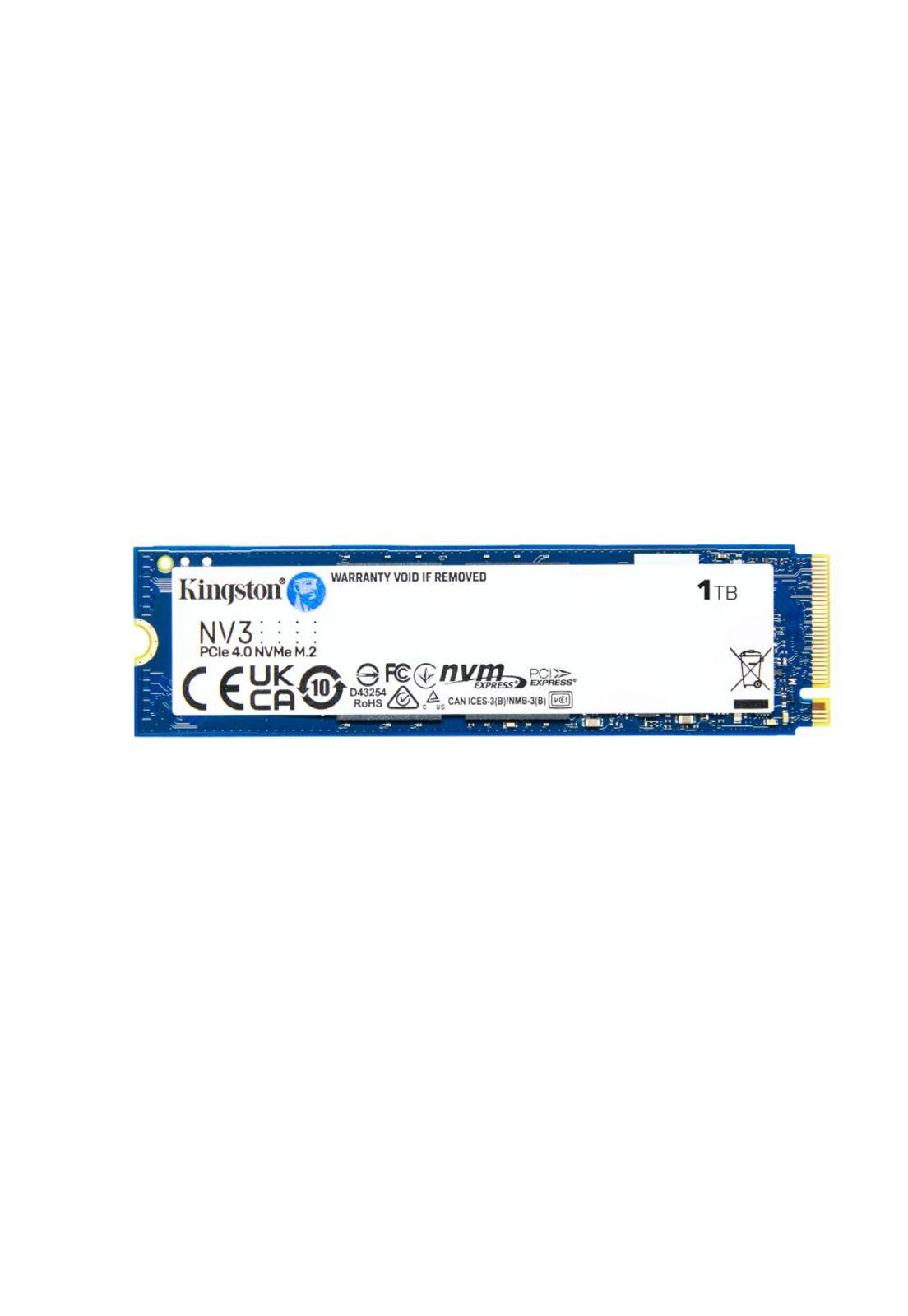 Unidad SSD Kingston NV3 PCIe 4.0 NVMe M.2 1TB-0