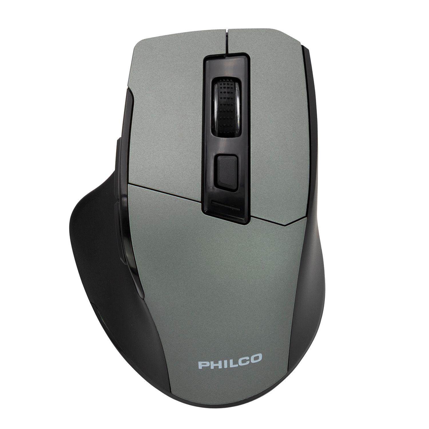 MOUSE INALAMBRICO PHILCO 345 SILVER-1
