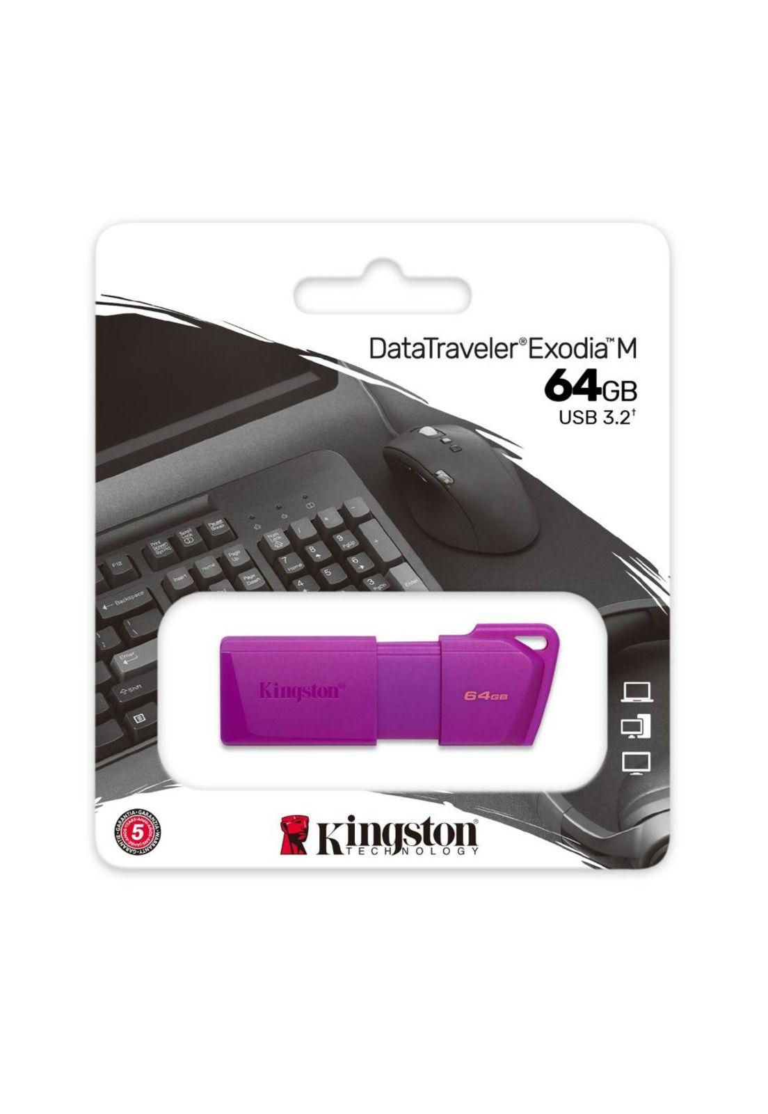 DTXM NEON 64GB PENDRIVE NEON MORADO 64GB 3.2-3
