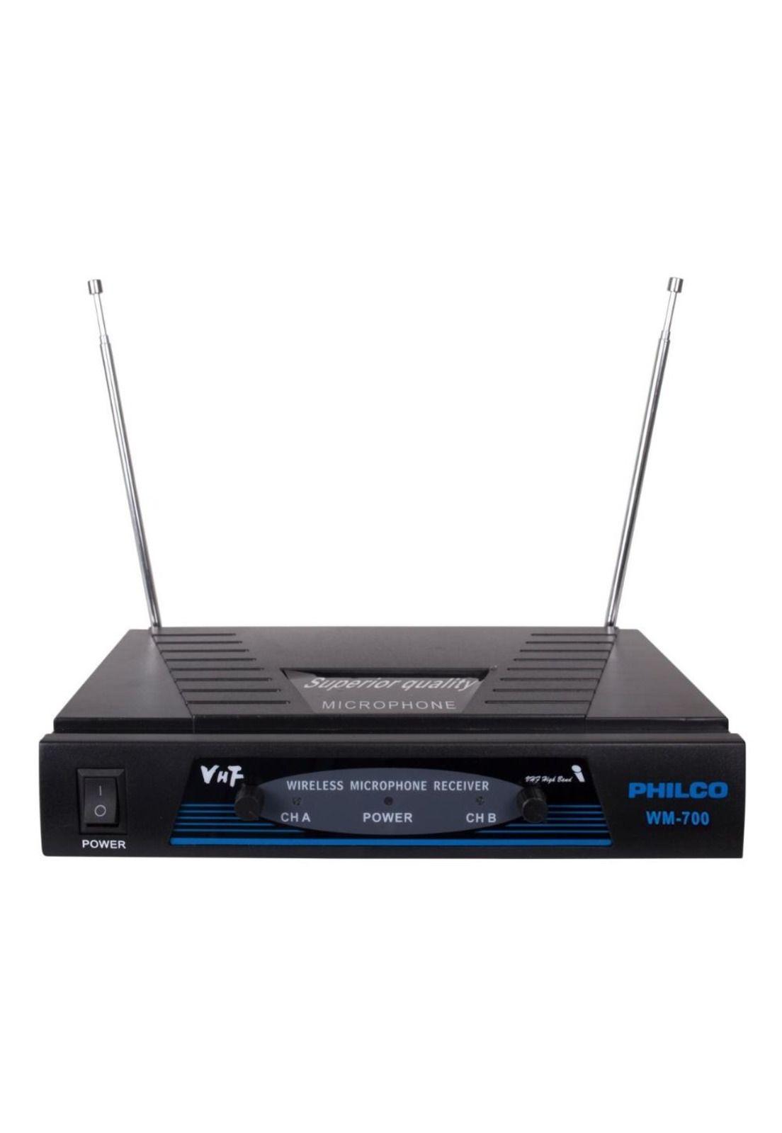 Micrófono Inalambrico Vhf Wm700 Philco-2
