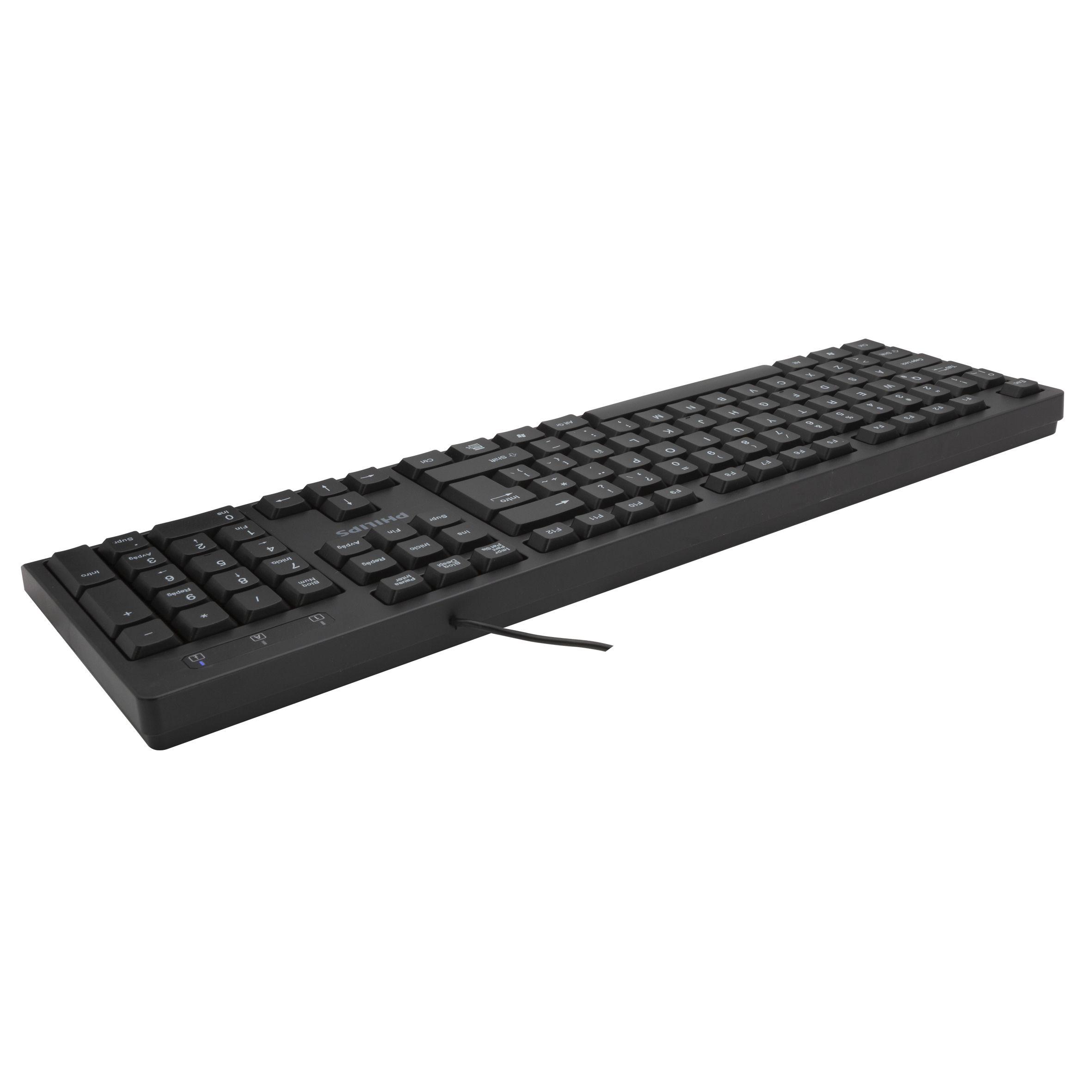 Teclado Alámbrico Spk6234 Philips Open box-4
