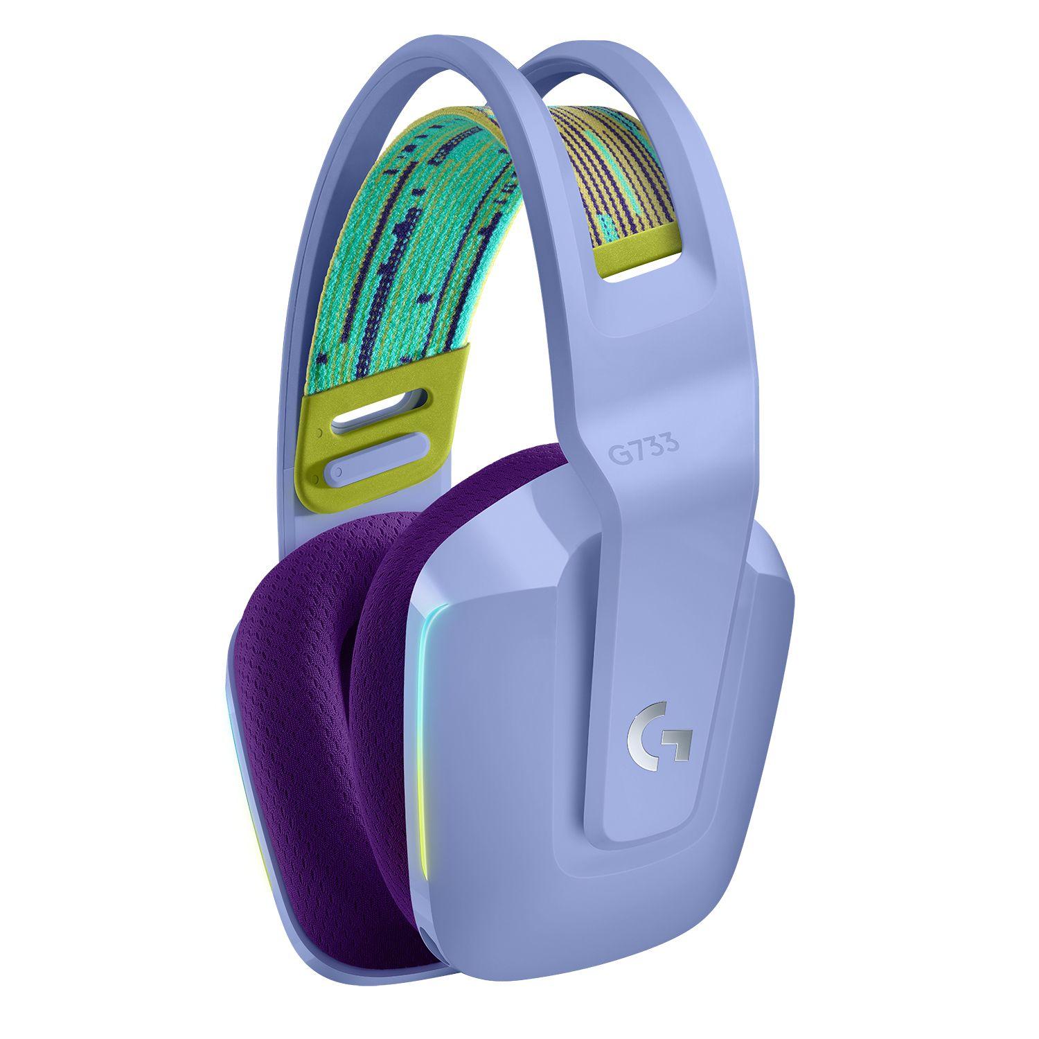 Headset Gaming G733 Lightspeed Wireless Multicolor Lila OPEN BOX-2