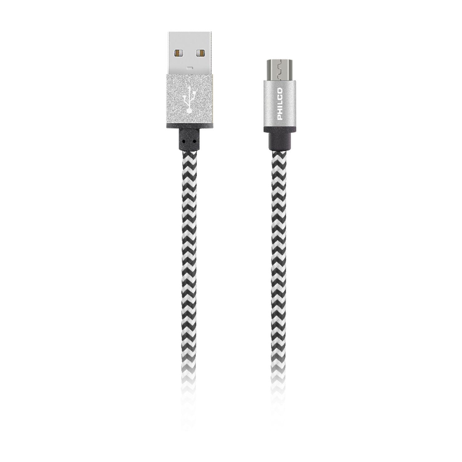 CABLE MICRO USB TRENZADO PHILCO 1 METRO-1