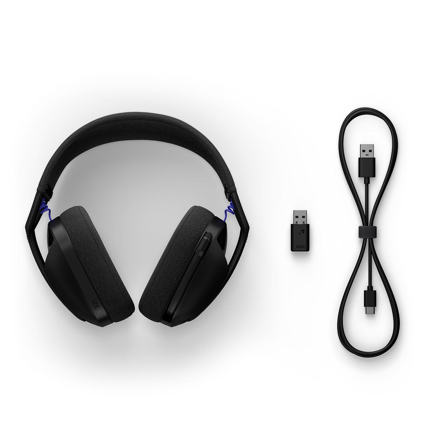 Audífonos con Micrófono Logitech G321 Inalámbricos – Negro-4