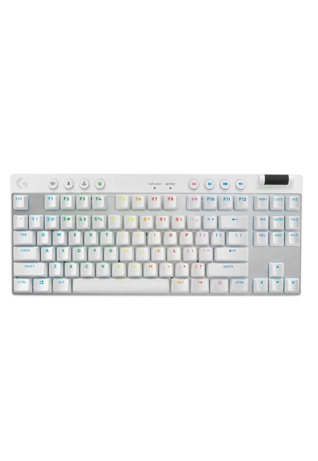 920-012143 TECLADO PRO X TKL LIGHTSPEED BLANCO-4
