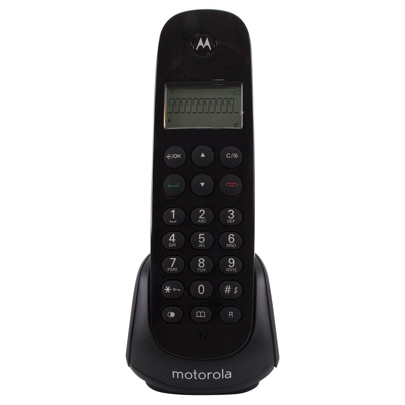 Teléfono Inalámbrico Motorola M700 Negro-0