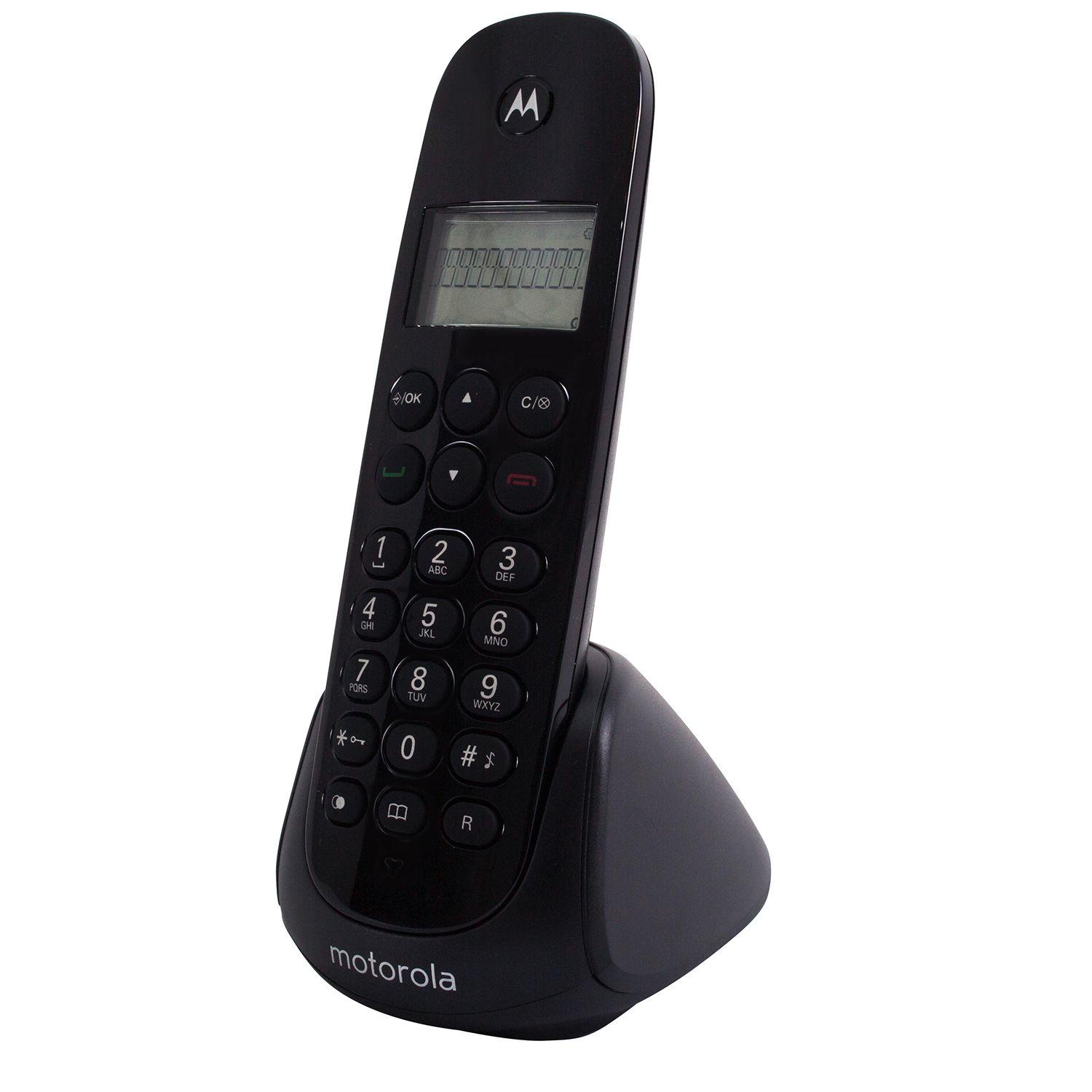 Teléfono Inalámbrico Motorola M700 Negro-1