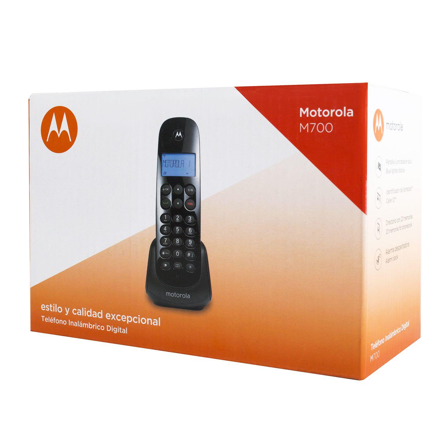 Teléfono Inalámbrico Motorola M700 Negro-2