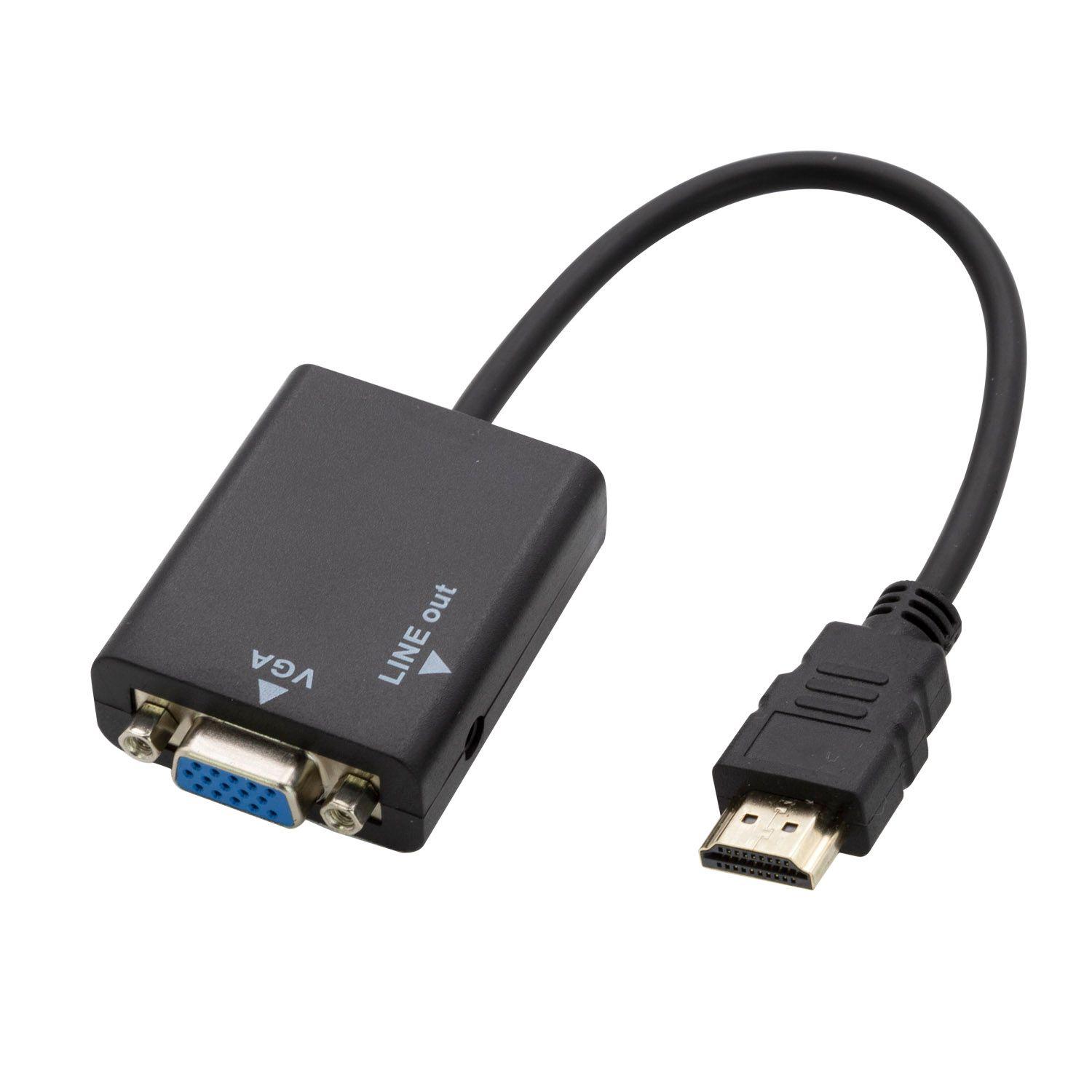CONVERTIDOR HDMI MACHO A VGA HEMBRA CON SALIDA DE AUDIO-1