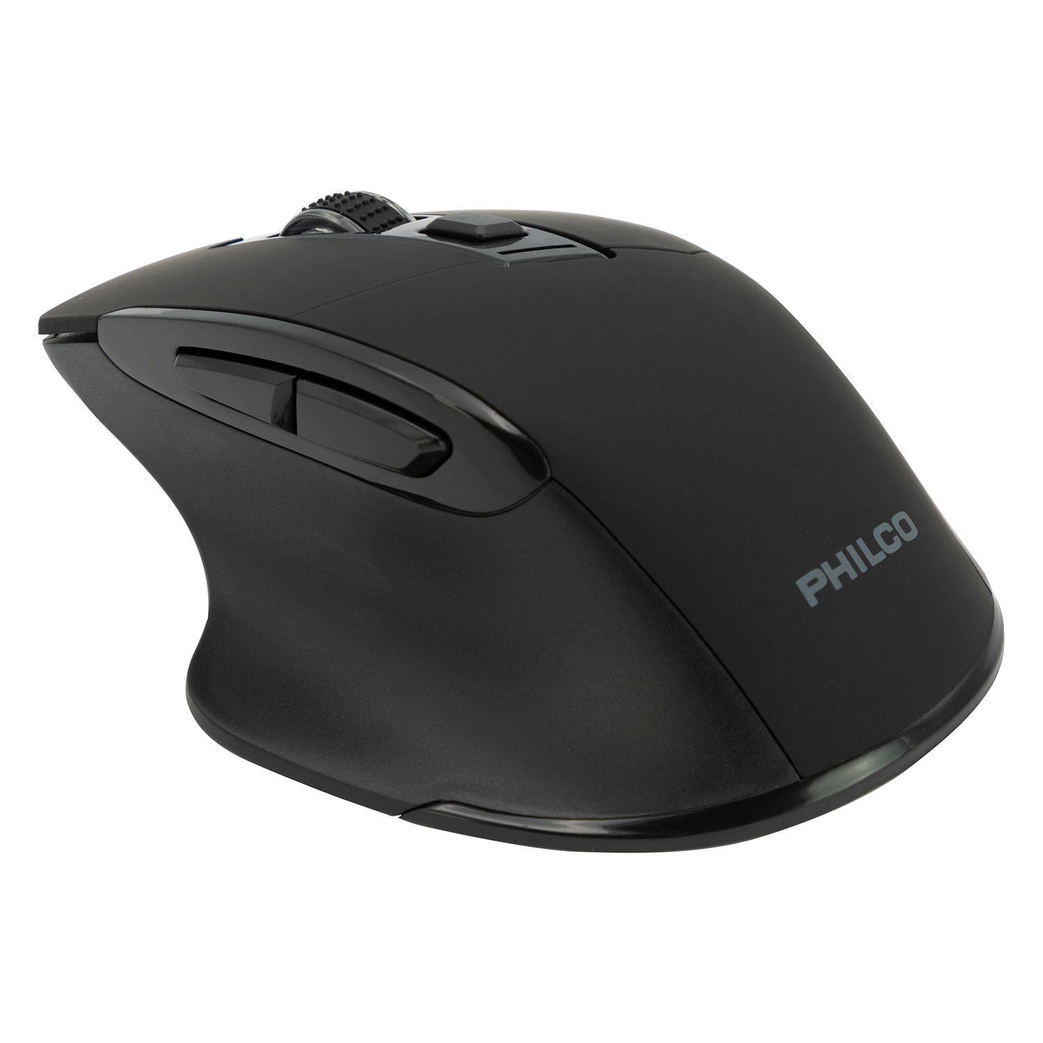 MOUSE INALAMBRICO PHILCO 345 BLACK-3