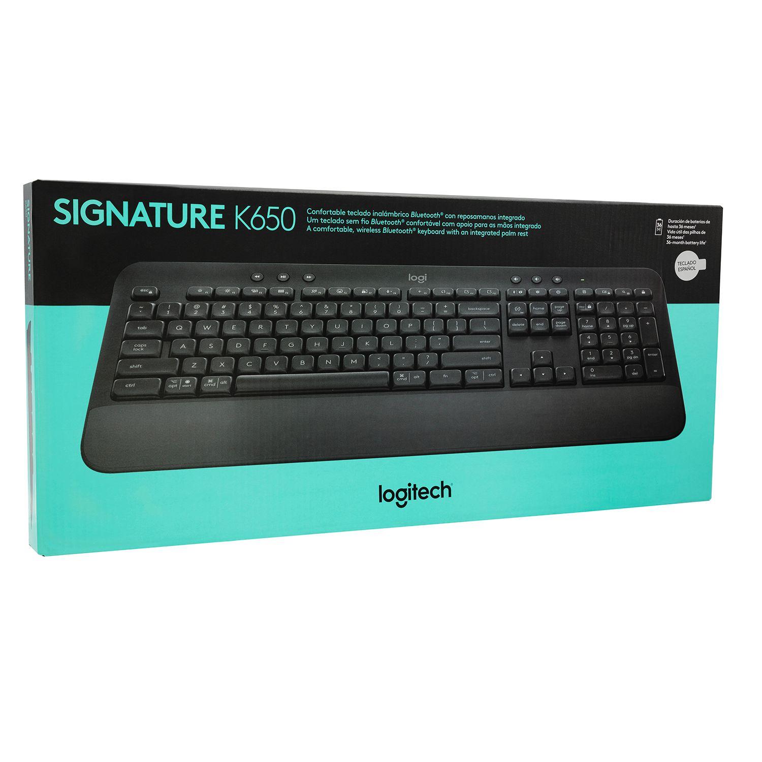 TECLADO K650 WIRELESS  GRAFITO ESPAÑOL Open box-3