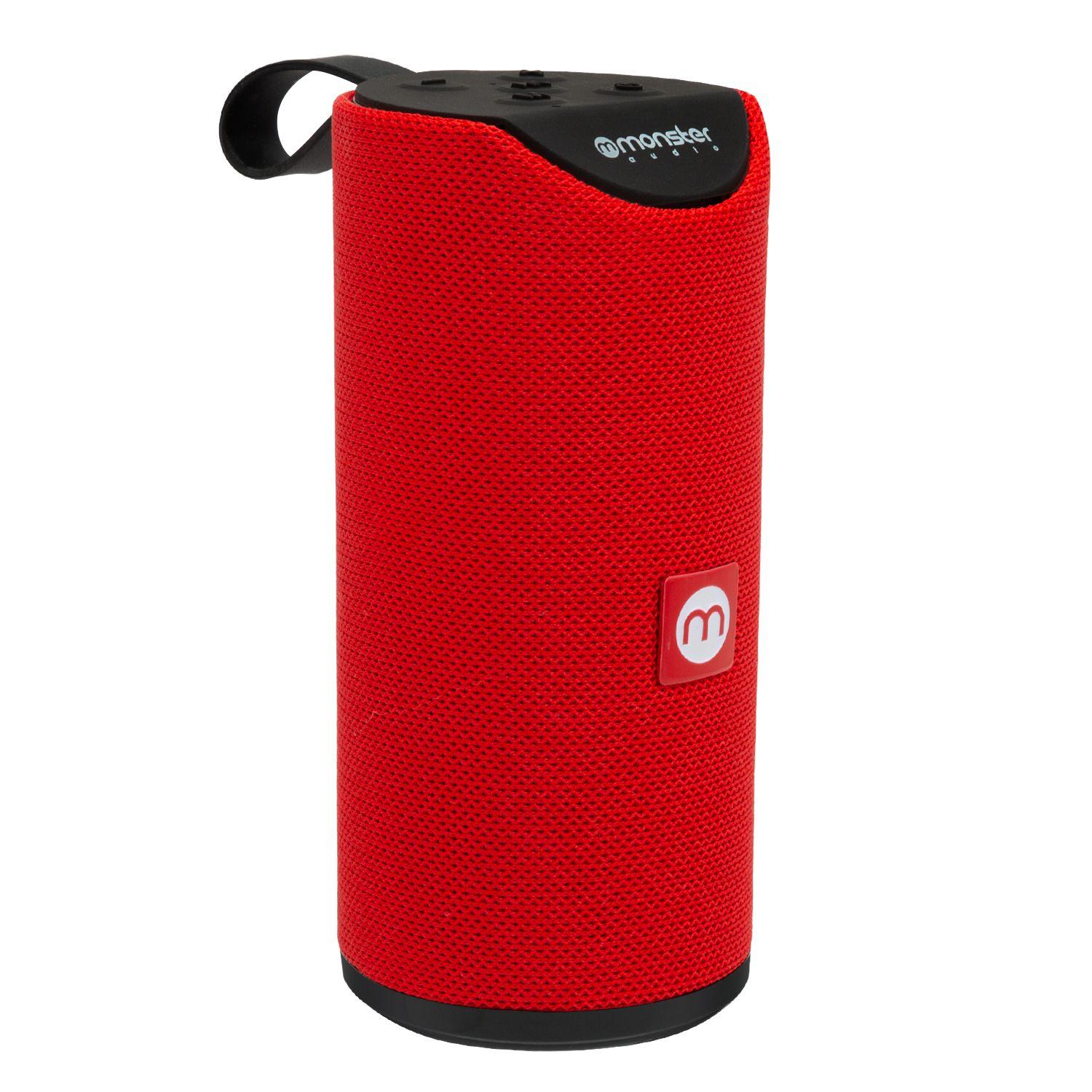 Parlante Bt Monster Audio 450r Rojo Open box-3