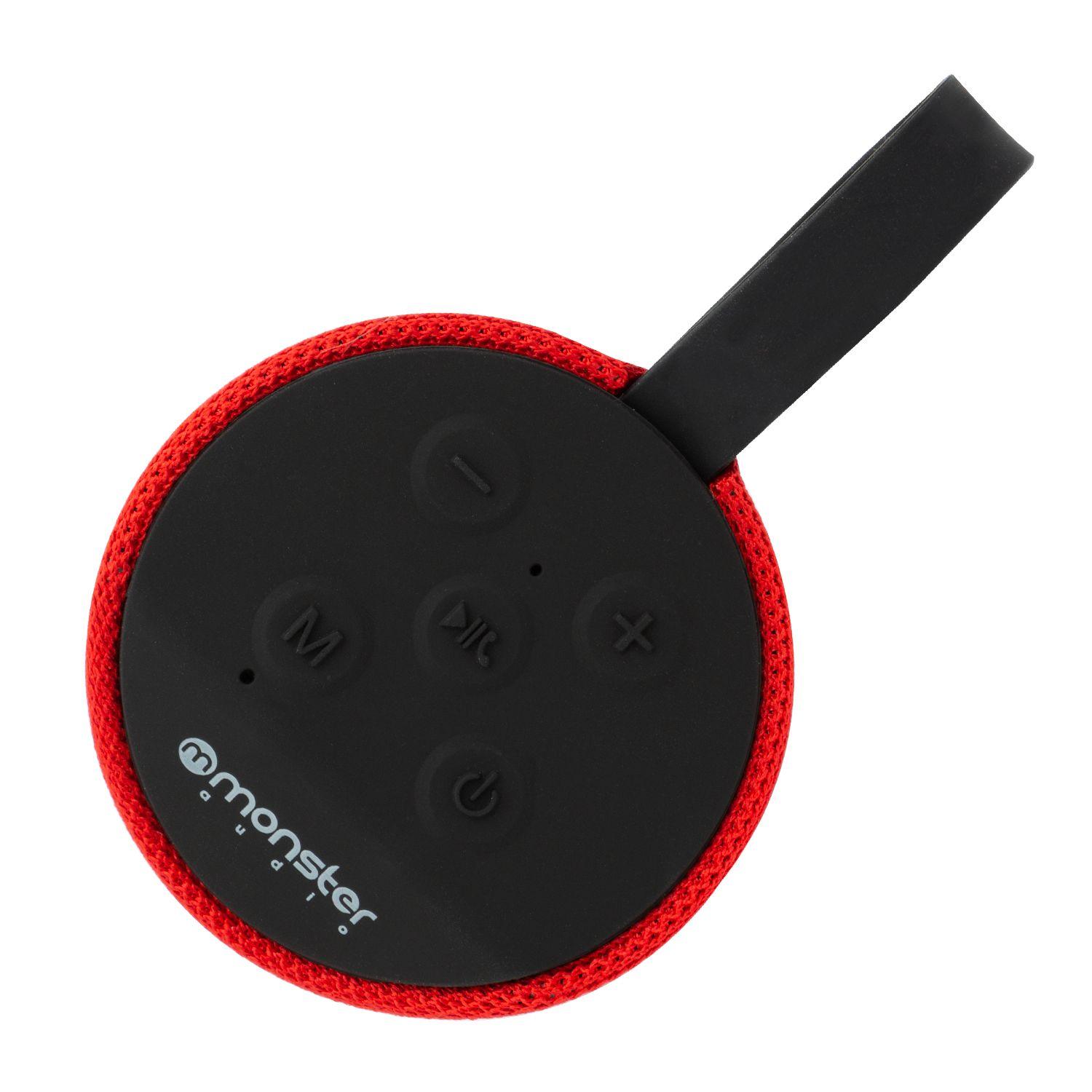 Parlante Bt Monster Audio 450r Rojo Open box-4