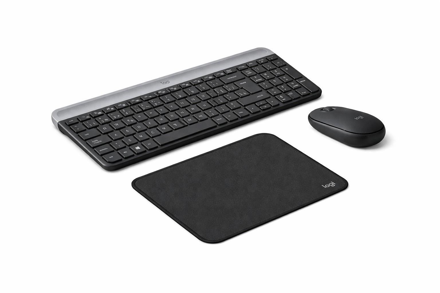 Kit Inalámbrico Logitech Mk470+ Mousepad COG74 Logitech | Paris.cl