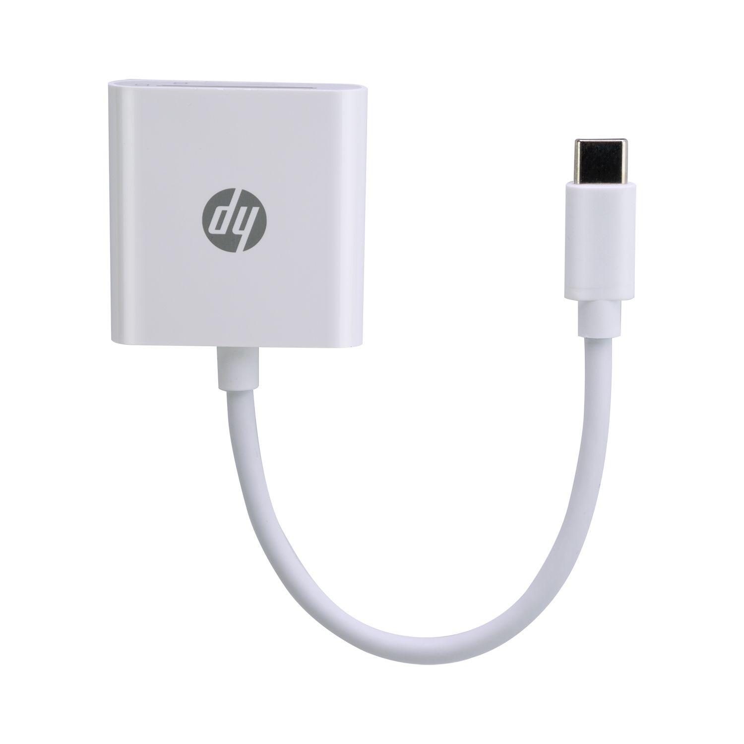 Lector de Tarjetas USB-C a SD/TF HP-2
