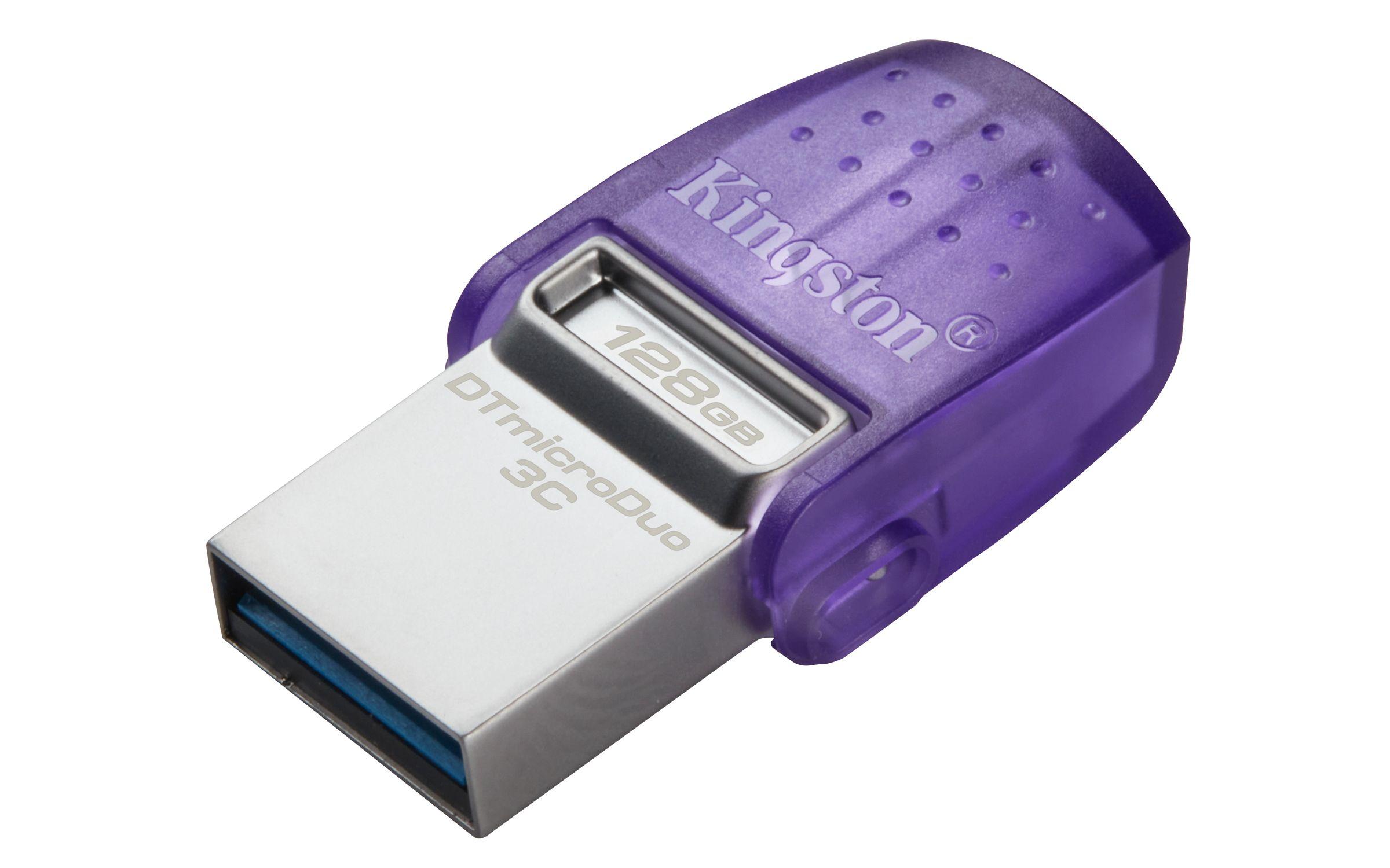 Pendrive Kingston Datatraveler Microduo 3c 128gb 3.2 Gen 1 C-0