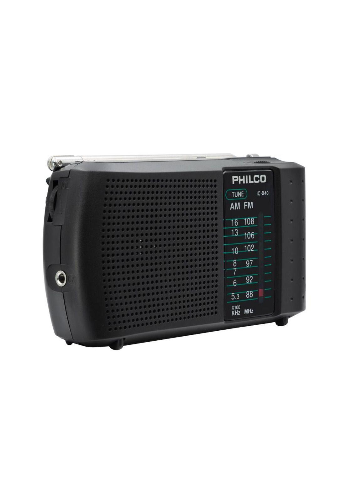 RADIO PORTÁTIL C/ PARLANTE Y AUDÍFONO-3