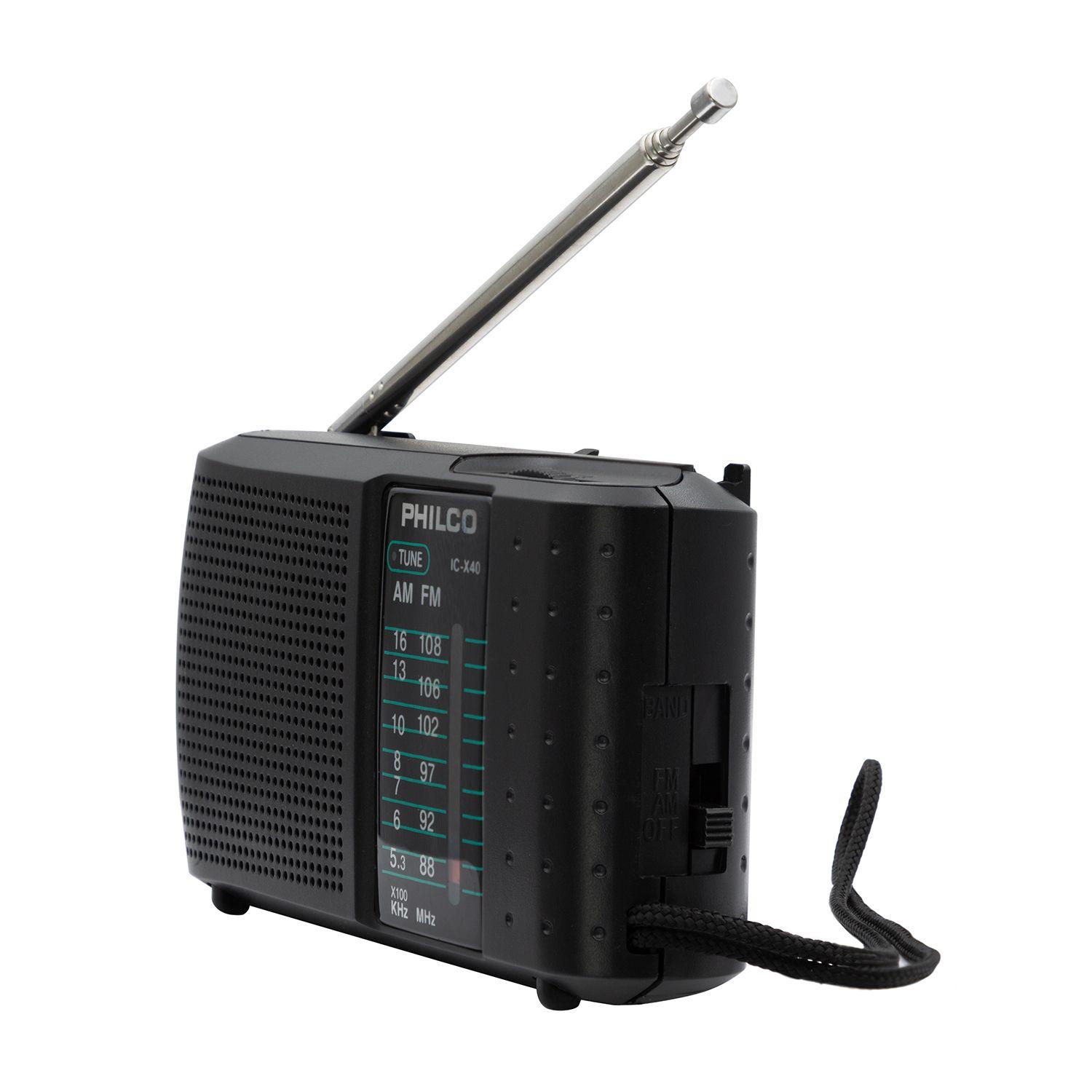 Radio Portátil C/ Parlante Y Audífono-1