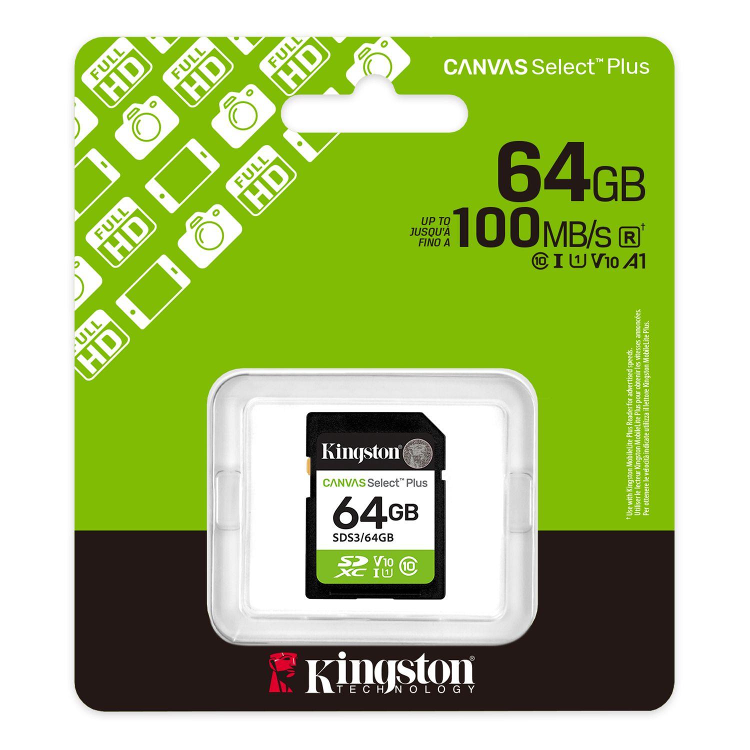 SDS3/64GB 64GB SDXC CANVAS Select Plus Gen3 100MB/s-2